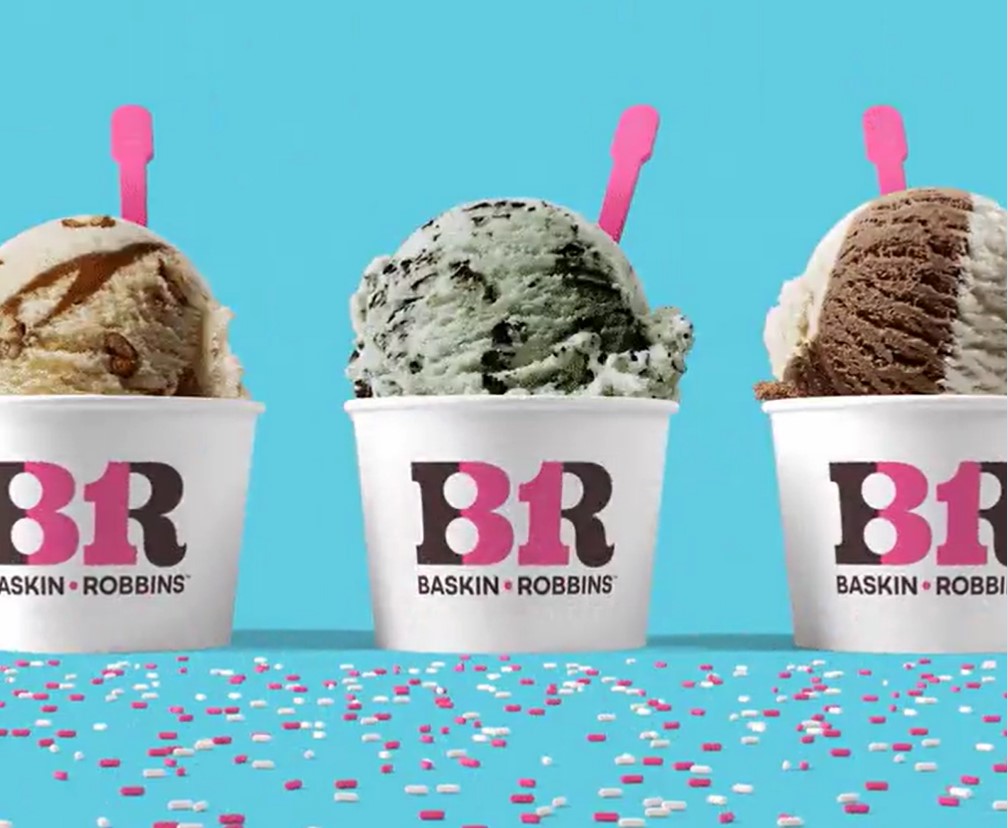 Baskin Robbins rebrand