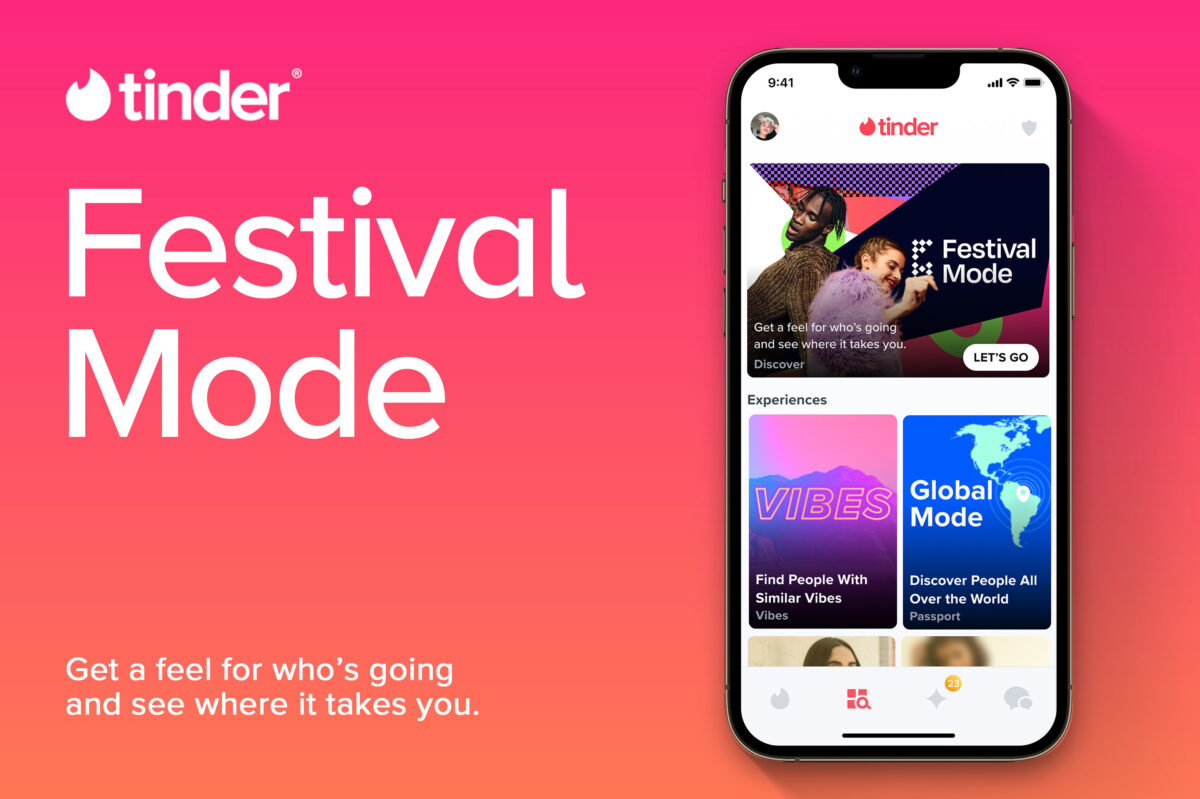 Tinder Festival Mode