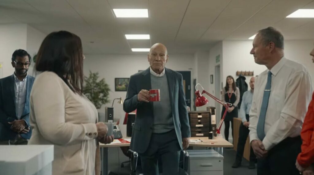 Patrick Stewart Ads