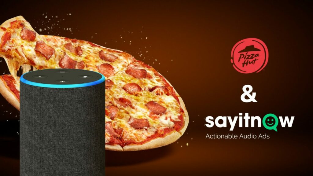 pizza hut say it now