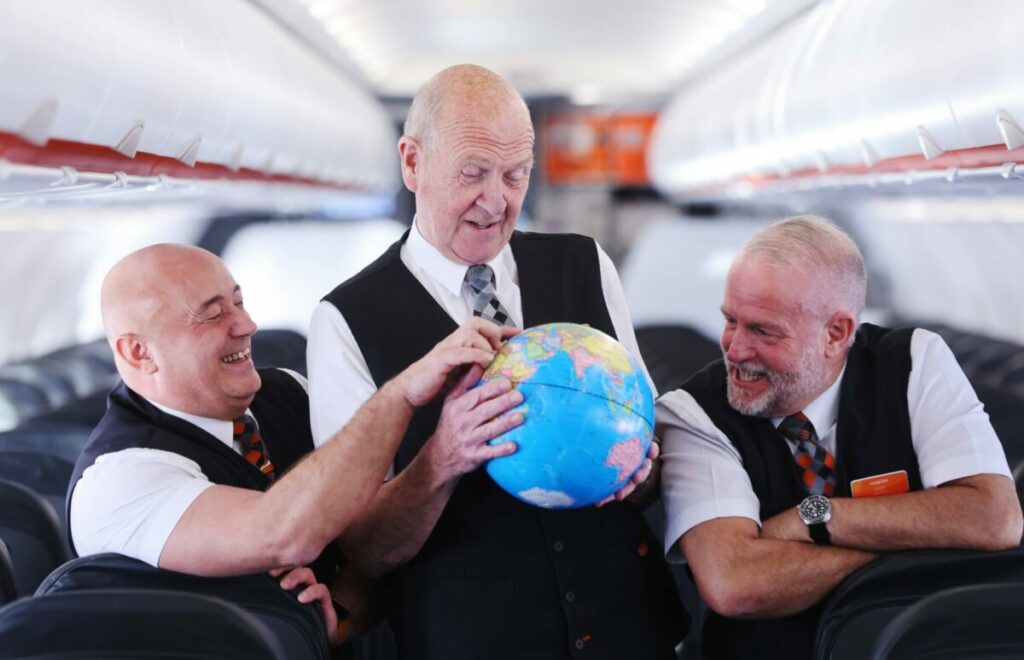 EasyJet has released a new recruiting campaign in the UK, encouraging adults aged over 45 to join the company as cabin crew members.