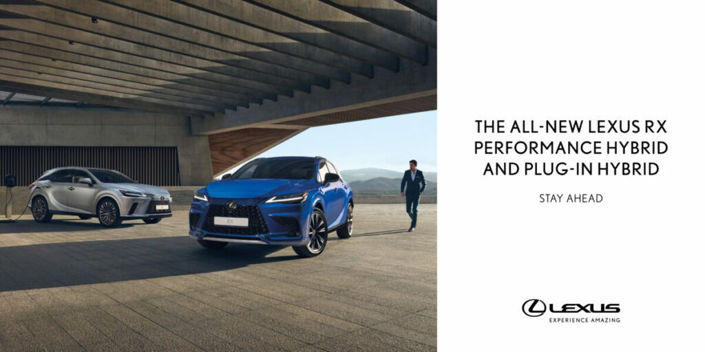 Lexus has unveiled a new action-packed campaign, 'Stay Ahead', in a bid to position the all-new RX as the 'ultimate hero'.