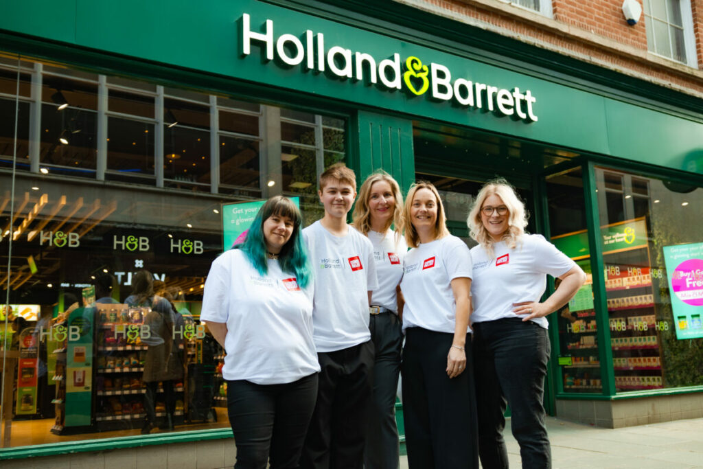 Holland & Barrett has entered into a three-year partnership with Comic Relief in a bid to raise £2.6 million encourage people to move more.