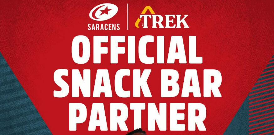 Natural Balance Foods has announced that its Trek brand has become the official snack bar partner of Saracens Rugby Club.