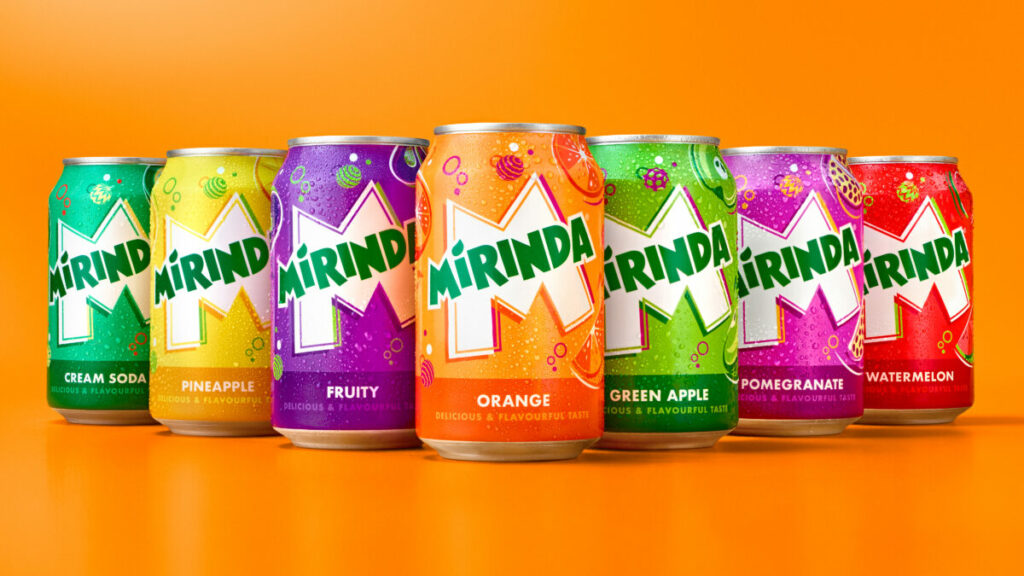 Mirinda has unveiled a new global brand platform and visual identity system in a bid to appeal to Generation Z audiences.