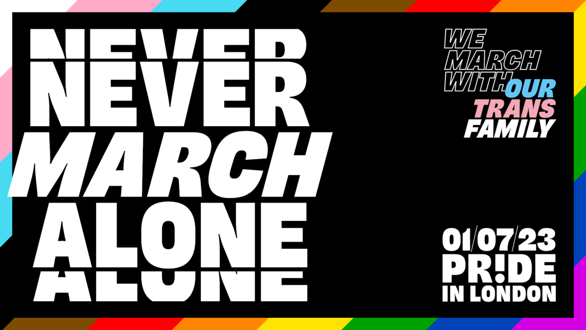 Pride London trans campaign ad