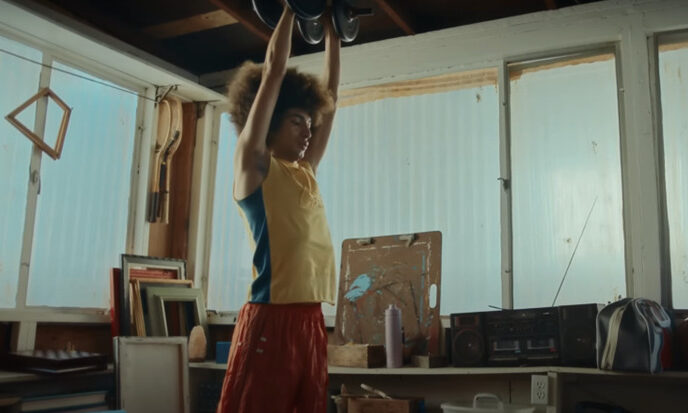 Peloton ad campaign still