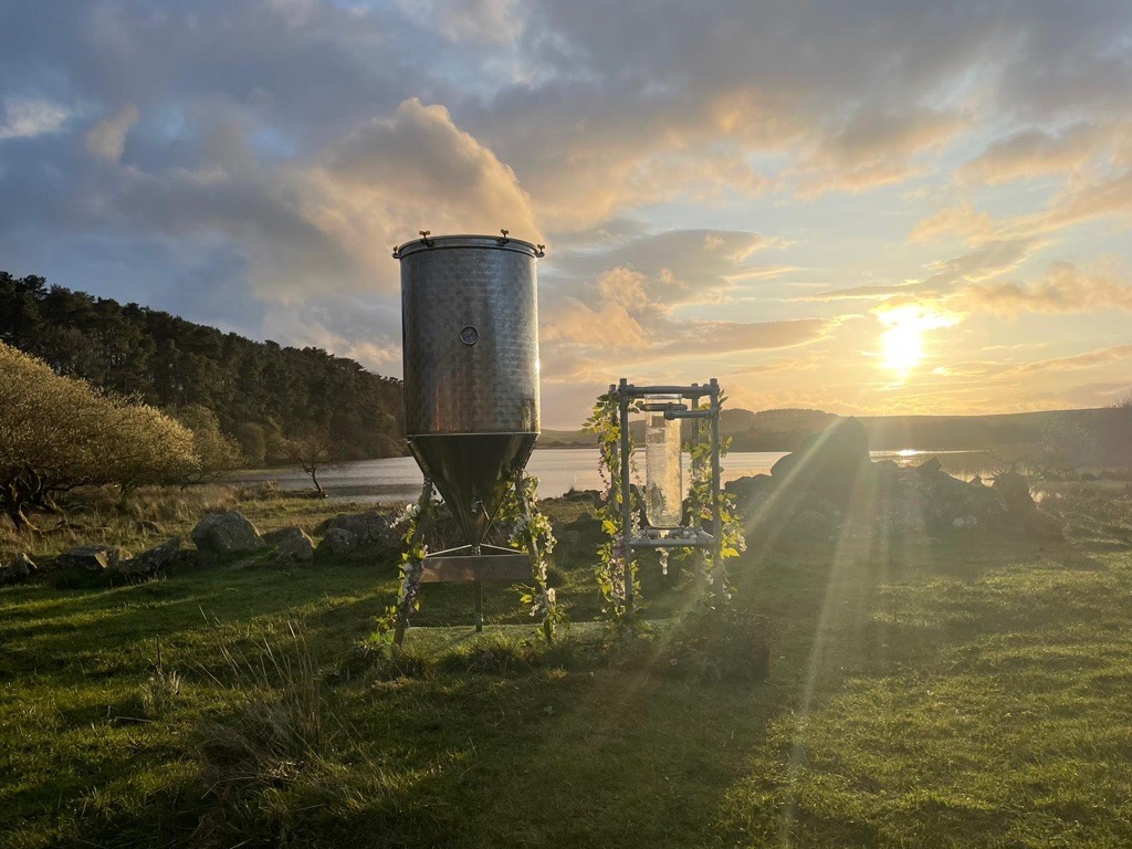 a still from the location where Fentimans is filming the World's Longest Advert