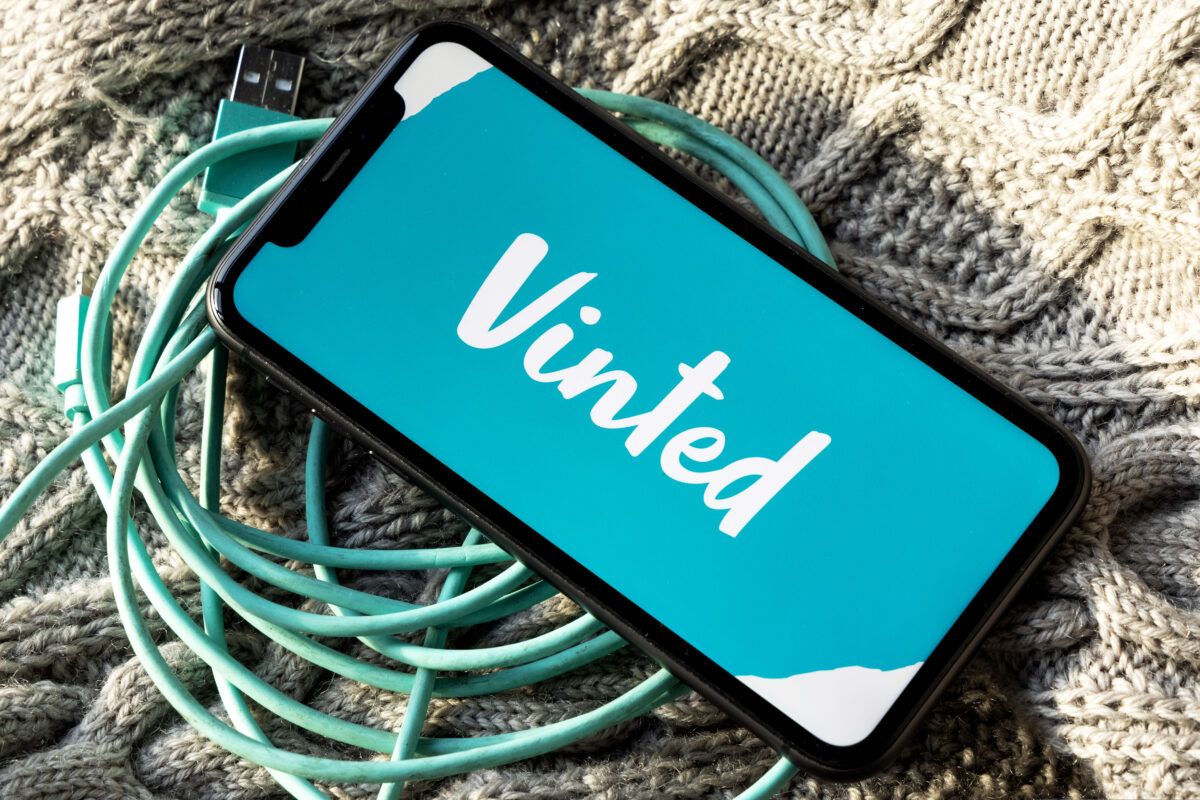 A picture showing the app, Vinted, which will be this year's headline sponsor for Big Brother