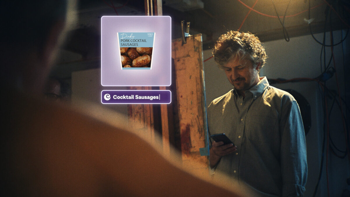 Depicting Ocado's new humorous campaign