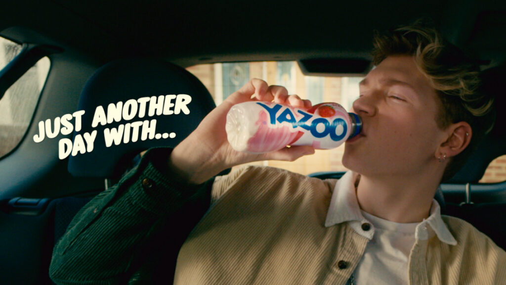 Yazoo, the milk drink brand, has joined forces social-first creative agency, Digital Natives, to develop its biggest campaign to date, aimed at targeting Gen Z consumers, depicted here.