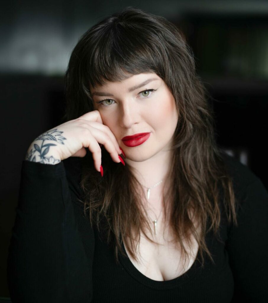 Pornhub has promoted a female marketing executive in a bid for the brand to rebound from damming allegations of illegal activity, Alexzandra Kekesi seen here.