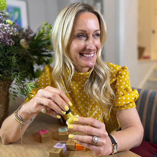 Nails.Inc founder Thea Green spoke about experimental brand licensing, past collaborations and opportunities for growth and development, depicted here