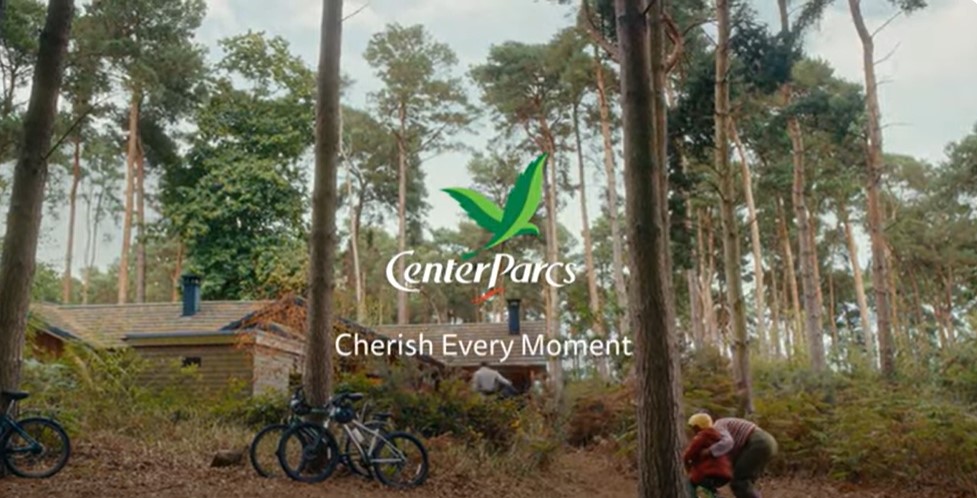 Shot from Center Parcs campaign. Center Parcs highlights the joys of slowing down in its latest predictably family focused campaign, spearheaded by Brothers & Sisters.
