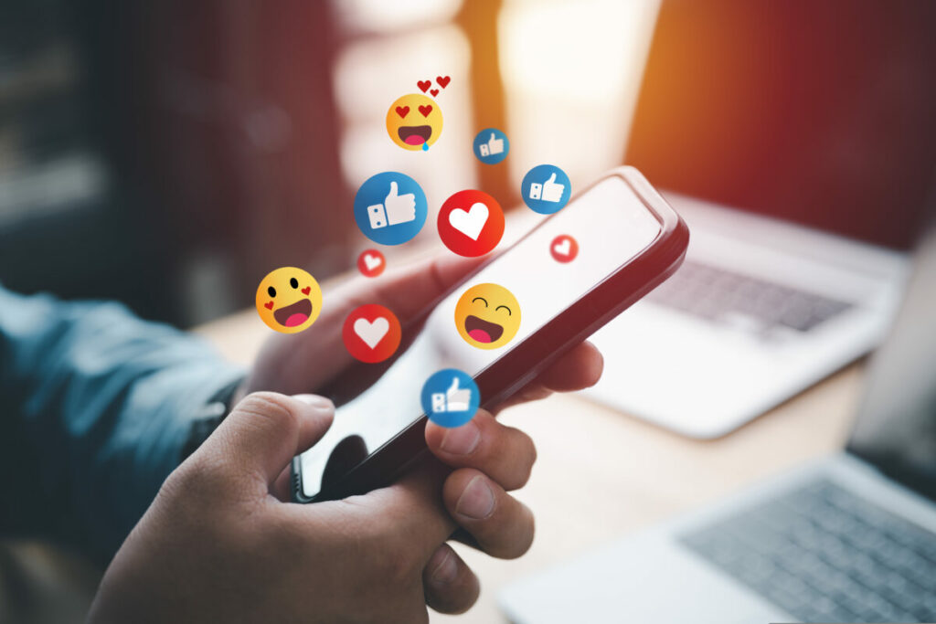 Image illustrating social media. Ogilvy has identified key trends including brand collaboration, lo-fi realities, AI and the transformation away from traditional influence in its latest social media report. 