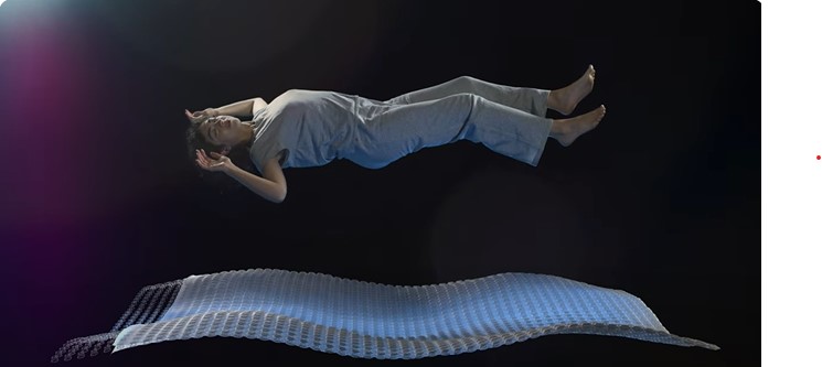 Snapshot from Simba channel 5 ad. Sleep tech brand Simba hybrid has garnered its biggest sponsorship deal yet, as it becomes the official sponsor of drama, ‘evening programming and My5 for Channel 5 in 2024.