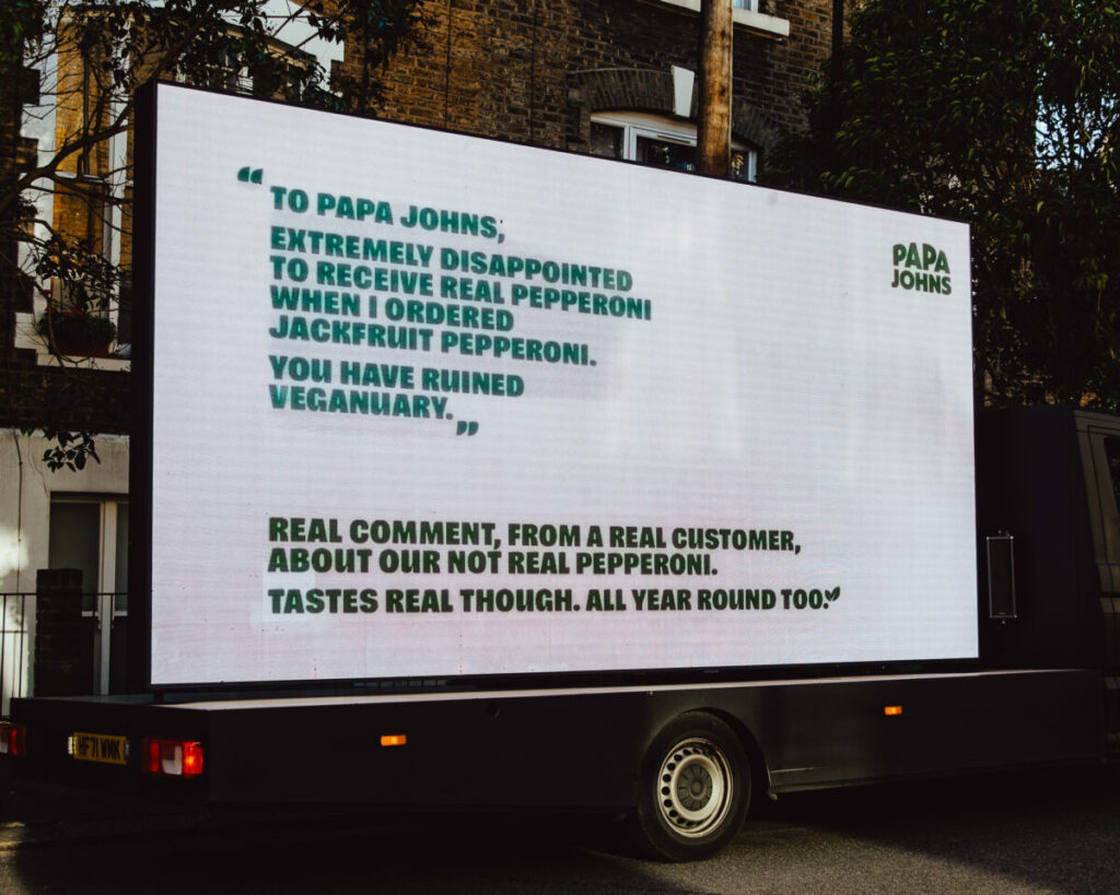 Papa John's is hitting back at critics this veganuary after receiving complaints that its new vegan ‘pepperoni’ pizza tastes too much like the real thing.