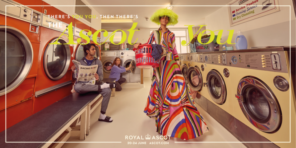 Ascot Racecourse builds on last year's 'The Ascot You' campaign from Dark Horses with a fresh perspective and new faces for 2024.