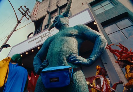 Cosplayer from Eastpak new campaign. Eastpak is spotlighting individuality, rebellion and developing your own identity in its new global campaign, launched to reinforce its 'Build to Resist' platform.