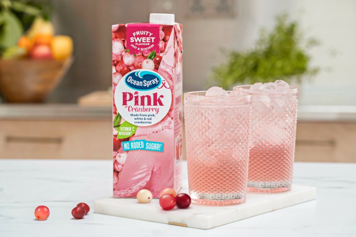 Ocean Spray is supporting the launch of its 'Pink Cranberry' juice with an ad campaign that celebrates how the juice can elevate everyday moments.