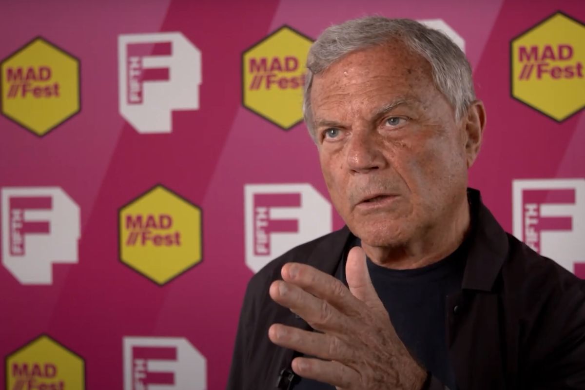 Sir Martin Sorrell will return to MAD//Fest London on 4 July at the Truman Brewery Estate for a general election day special Hexagon Stage opener.