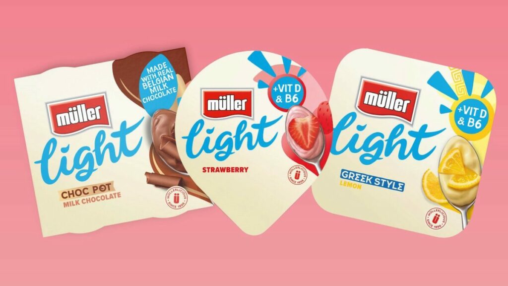 Muller is looking to drive tangible category growth with the relaunch of its iconic Muller Light yoghurt, set to be supported by a six-figure campaign.