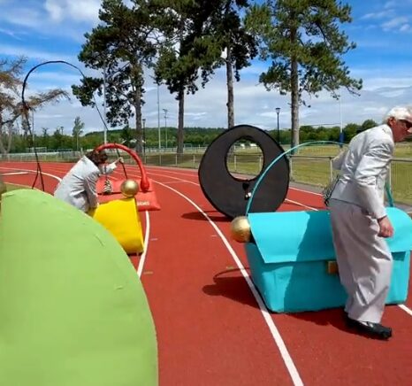 Jacquemus has taken to TikTok to put a clever spin on the hurdles, in an Olympic-themed spot that puts the bags at the centre of the iconic race.