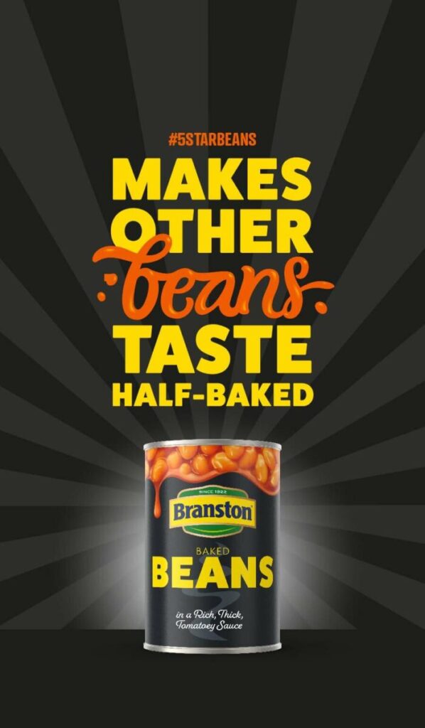 Iconic British brand Branston Beans has launched an extensive above-the-line campaign tapping into social media and UK celebrity culture.