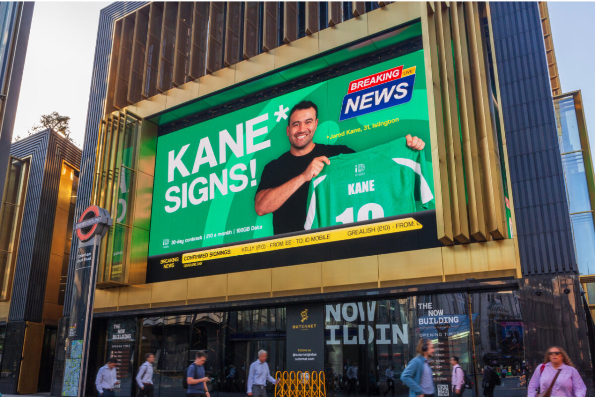 ID Mobile has leant in to the breathless excitement of football's transfer deadline day over the weekend with a cheeky dig at its rivals.