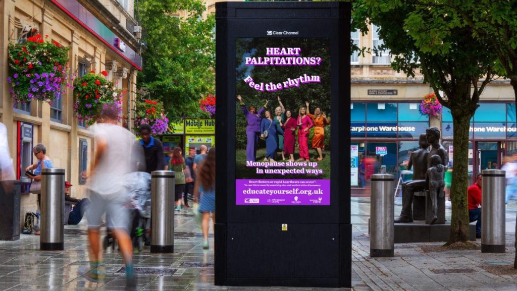 Clear Channel is marking World Menopause Day with a new, educationally-focused campaign to raise greater menopause awareness.