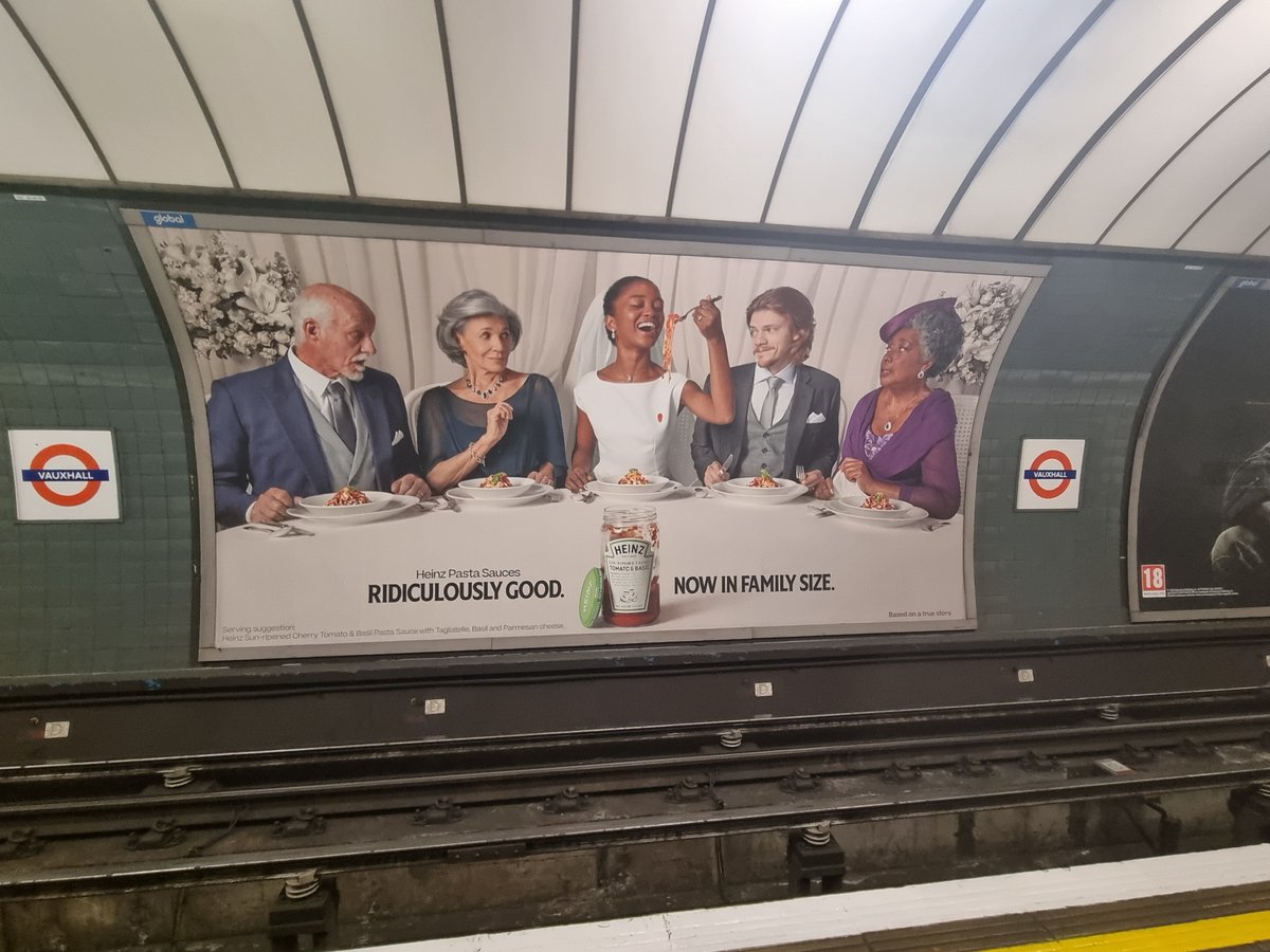 Heinz has issued and apology after an ad displayed at at tube stations in London was accused of perpetuating negative stereotypes.