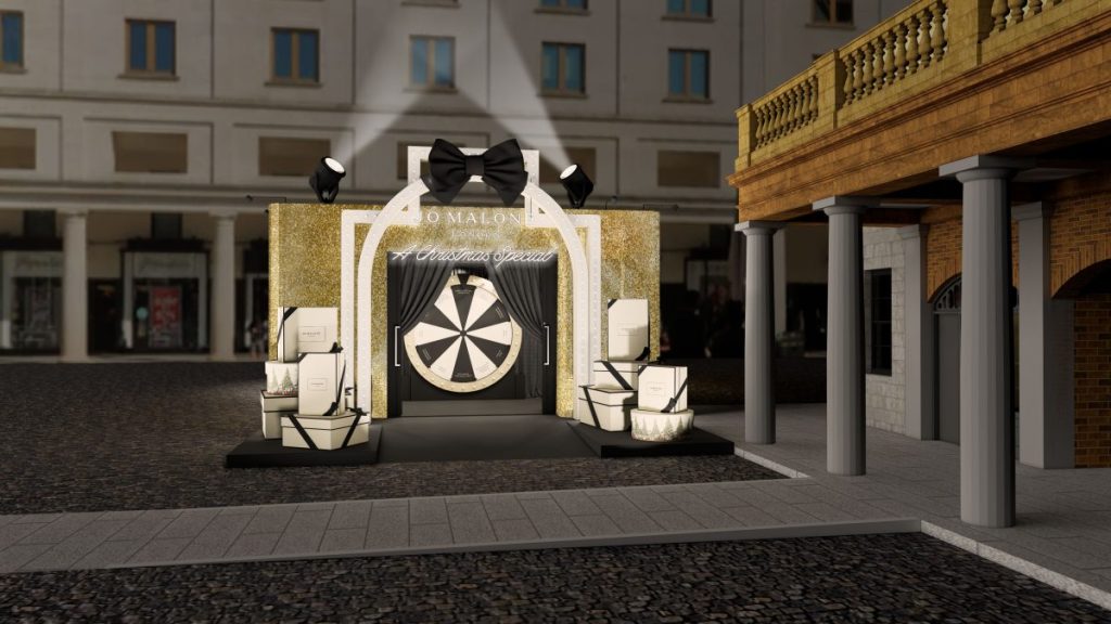 Jo Malone has launched an immersive Christmas Special in London's Covent Garden in partnership with experiential agency Backlash