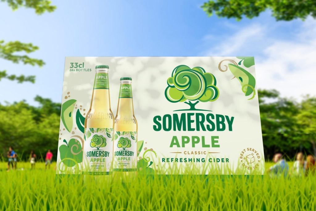 Carlsberg Group has refreshed Somersby Cider's global brand identity, in a new campaign that aims to deliver greater market cut through.