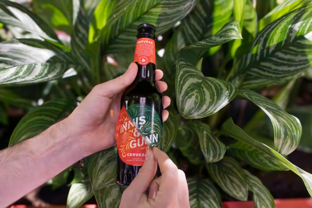 Scottish brewer Innis & Gunn has released a one-off playful new lager that aims to poke fun at British drinkers' penchant for 'continental' beers. 