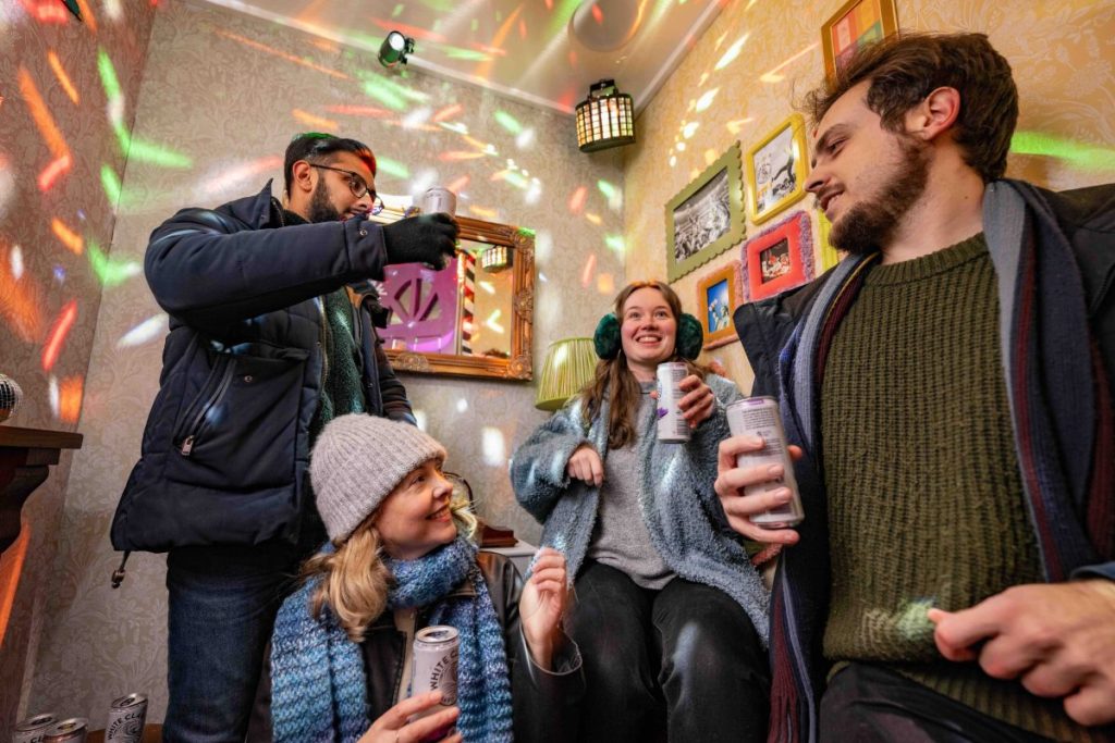 White Claw hosts World's Smallest House Party experience
