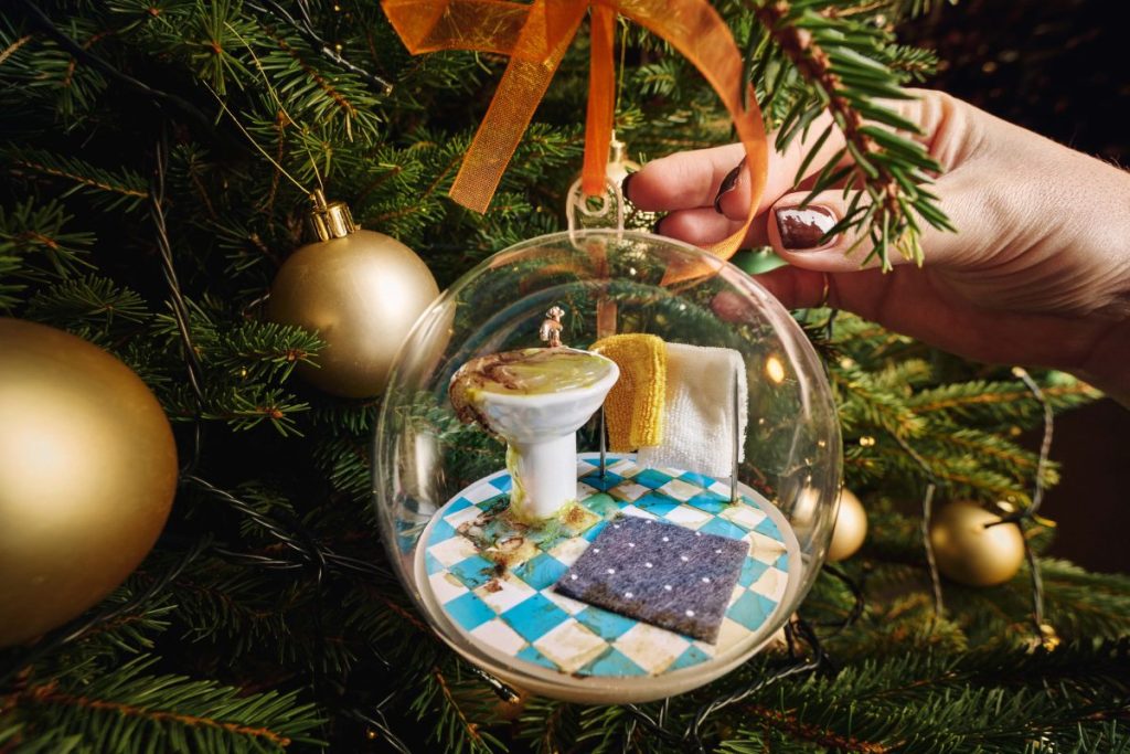 Shelter has partnered with B&Q to release a line of snow globes that showcase the harsh realities of living in temporary accommodation.
