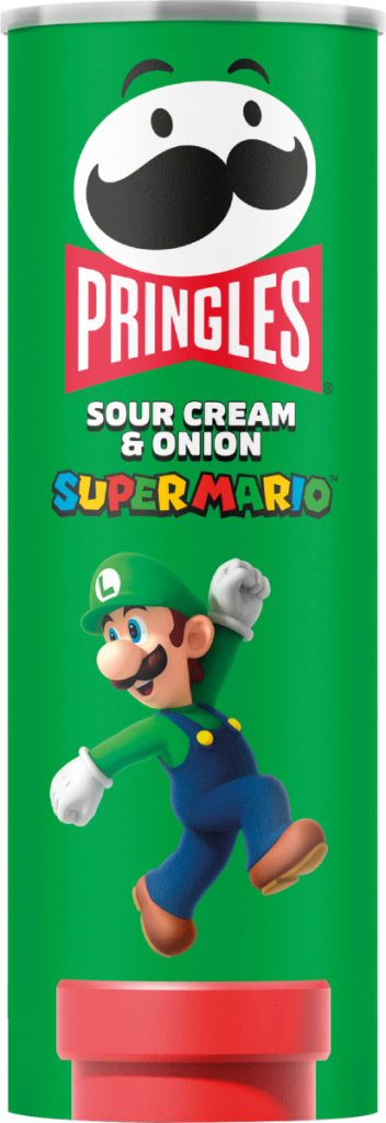 Snack brand Pringles has launched a new campaign celebrating its collaboration with Nintendo-owned gaming icon Super Mario.