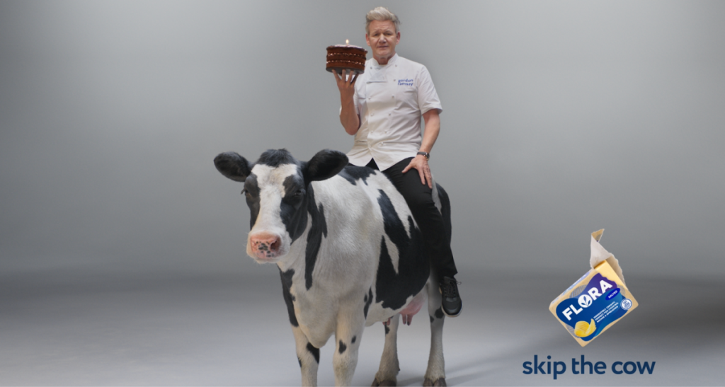 Margerine brand Flora has collaborated with Chef Gordon Ramsey to show consumers it's “never too late to try something new”.