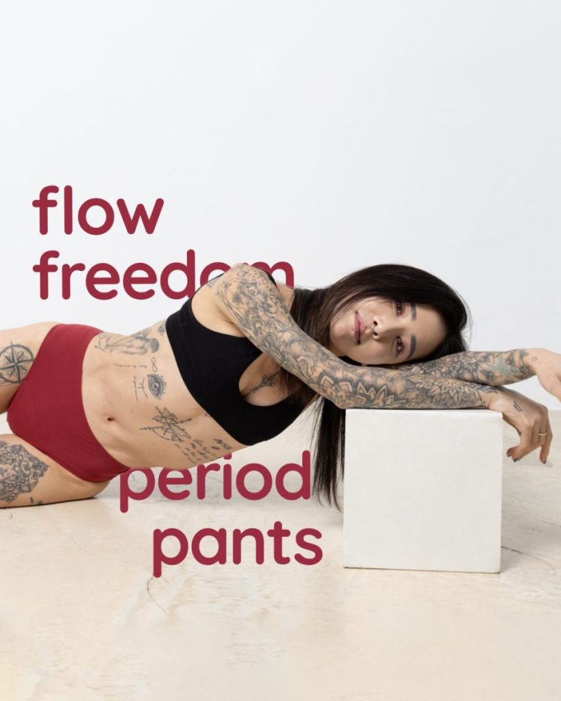 Sustainable period care brand Ruby Cup has unveiled a London Underground campaign for its new period underwear line.