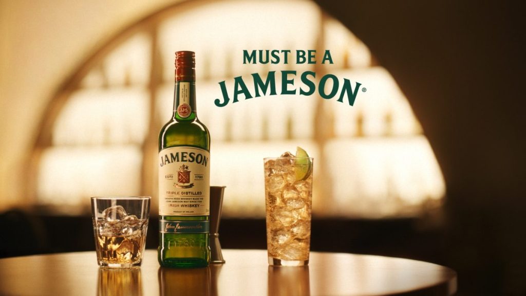 Irish whiskey brand has launched its new campaign ‘Must be a Jameson’