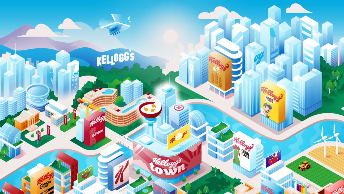 Breakfast cereal brand Kellogg’s aims to increase customer loyalty with a new immersive digital experience, ‘Kellogg’s Town'.