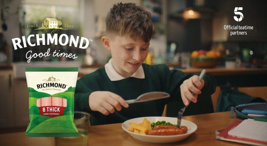 Irish sausage makers Richmond aims to be the “go-to choice” for family mealtimes, with its new campaign.